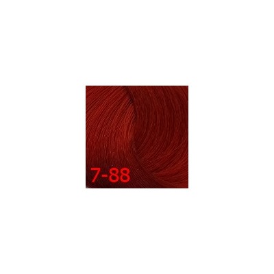 ДТ 7-88 стойкая крем-краска для волос Средний русый интенсивный красный 60мл