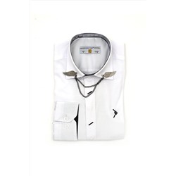 Рубашка с воротником-цепочкой mnvs4004