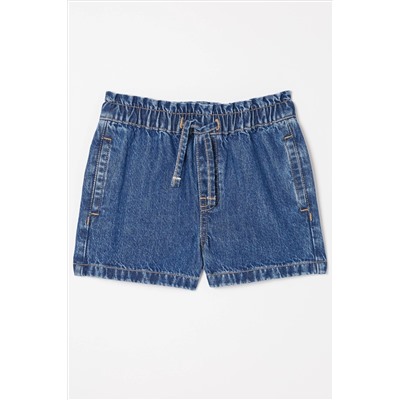 FatFace Paperbag Denim Shorts