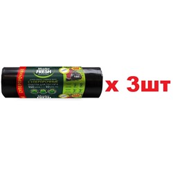 Master FRESH Пакеты для мусора XXXL 160л*10шт суперпрочные усиленное дно 3шт