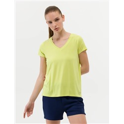 Зеленая базовая футболка Comfort Fit