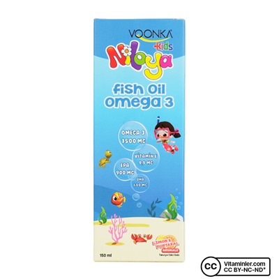 Рыбий жир Voonka Kids Niloya Omega 3 150 мл