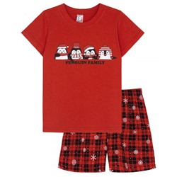 Пижама для девочки (футболка+шорты)