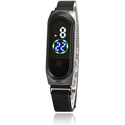 WA099-1 Наручные сенсорные часы, цвет чёрный