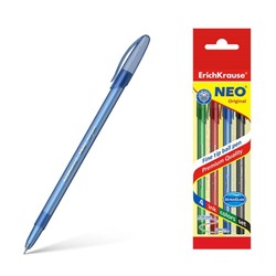 Ручка шариковая ErichKrause Neo Original, узел 0.7 мм, микс