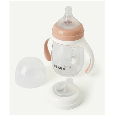 BEABA
BIBERON D'APPRENTISSAGE 2 EN 1 ROSE 210ML