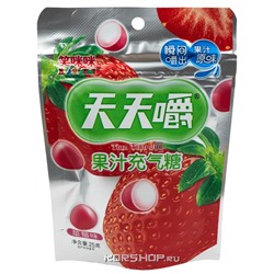 Конфеты со вкусом клубники Tian Tian Jue, Китай, 25 г