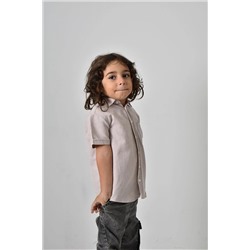 Базовая рубашка с коротким рукавом для мальчика BMS-K/23-24/012