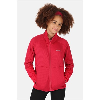 Regatta Junior Red Highton Winter Full Zip Fleece