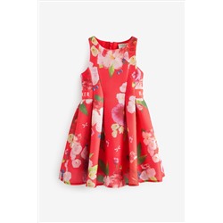 Baker by Ted Baker Floral Airtex Scuba Dress