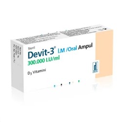 DEVIT-3 300.000 I.U./ML I.M./ORAL COZELTI ICEREN AMPUL