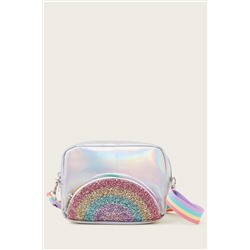 Monsoon Silver Rainbow Embellished Bag