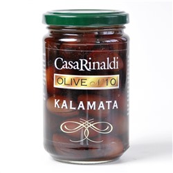 Оливки Casa Rinaldi Каламата консервированные с косточкой 300г