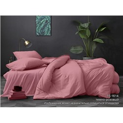 Комплект постельного белья (КПБ) Поплин гл/кр "Luxor" диз. № 15-1614 TPX Темно-розовый