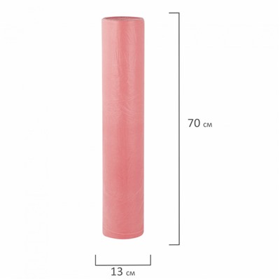Простыня розовая рулонная с перфорацией 100 шт 70х200 см 12 г/м2 LAIMA UNIVERSAL 631140 (1)