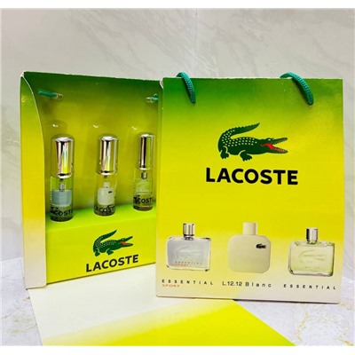 Подарочный парфюмерный набор Lacoste 3x20 ml ОАЭ