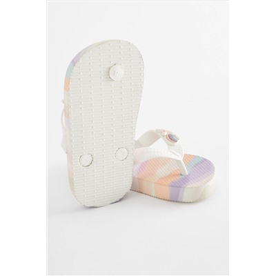 Multi Seashell Flip Flops