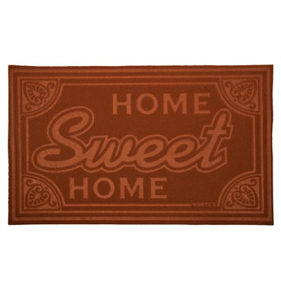 Коврик придверный Vortex Comfort Home sweet home, 45 x 75 см