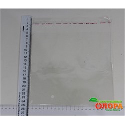 Пакетики с клеевой полоской для фасовки товара (H22*20см)
