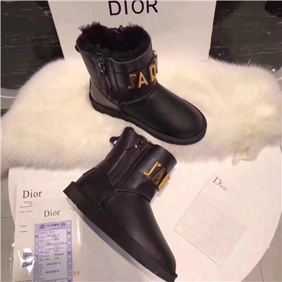 Ботинки Dior кожа
