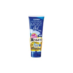 FEATHER Увлажняющий гель для бритья "HiShave Moist Gel" с гиалуроновой кислотой, Q10 и витамином А (морской аромат) 230 г / 36