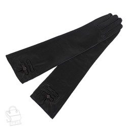 Женские перчатки 020-45-2 black (размеры в ряду 6,5-7)/30 в Новосибирске