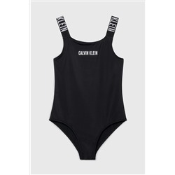 Calvin Klein Logo Sport Black Swimsuit