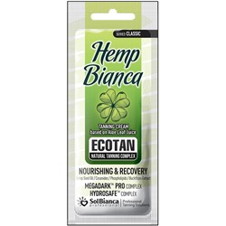SolBianca Hemp Bianca Крем для улучшения загара с маслом семян конопли, церамидами, фосфолипидами и экстрактом облепихи 15 мл