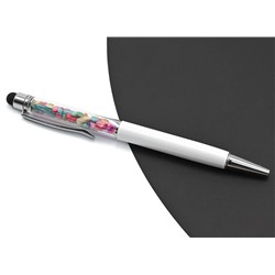 Ручка с крошкой из перламутра