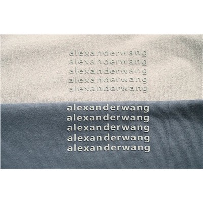 💕Хлопковые свободные укороченные футболки Alexande*r Wan*g (этикетки срезаны)