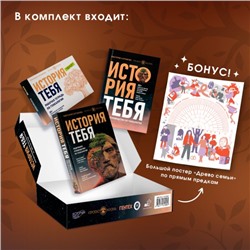 История тебя. Подарочный комплект из трех книг по генеалогии + постер "Древо семьи" Салтыкова В.В.