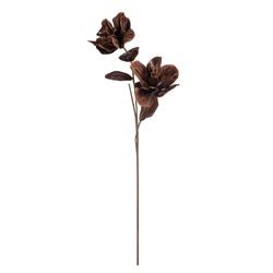 Цветок из фоамирана "Кофейная магнолия"
