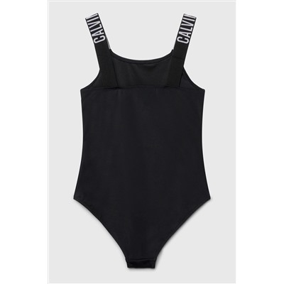 Calvin Klein Logo Sport Black Swimsuit