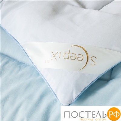 Одеяло 'Sleep iX' MultiColor 250 гр/м, 140х205 см, (цвет: Белый+Нежно-голубой) Код: 4605674141453