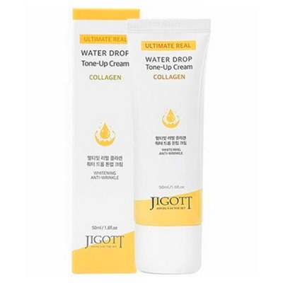 Jigott Омолаживающий крем с коллагеном / Ultimate Real Collagen Water Drop Tone Up Cream, 50 мл