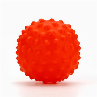 Игрушки для собак. Мячик с пищалкой «Красный», d=6,5 см