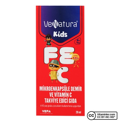 Venatura Kids Микрокапсулированное железо и витамин С 20 мл