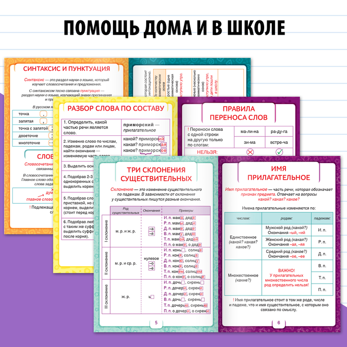 Шпаргалки по русскому языку