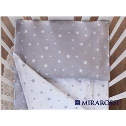 Постельное белье для новорожденных Звездочка grey