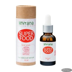 Сыворотка для лица SUPER FOOD суперпитание, 30мл,  ТМ Levrana