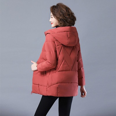 Куртка женская  арт МЖ100, цвет:кирпично-красный