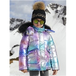 Куртка для девочки Les Trois Vallees (Франция), На рост 104 см.