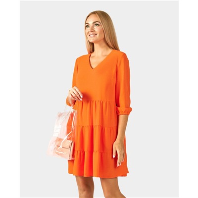 Платье Azzara 837О оранжевый