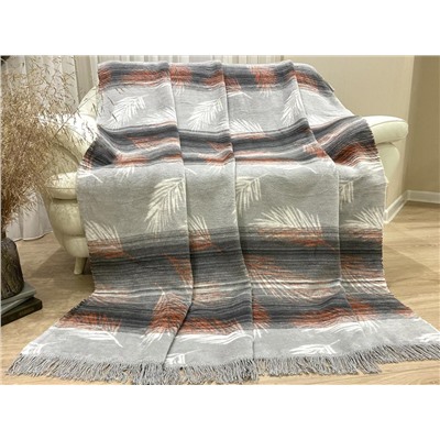 Плед cotton Rajtex 150*200 Валенсия терракот 22113c