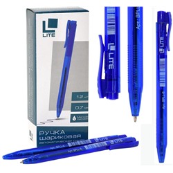 Ручка шариковая автоматическая LITE, 0,7 мм, синяя