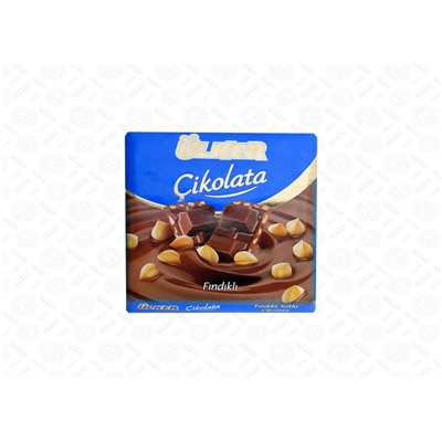 Шоколад Ulker молочный с фундуком 60 гр 1/6 1450-06
