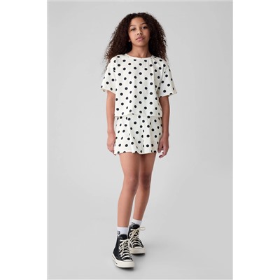 Gap Dotted Skort Outfit Set (4-13yrs)