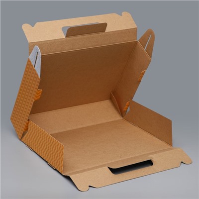 Коробка подарочная складная, упаковка, «Отличной учебы», 33,7 х 25,7 х 7,9 см