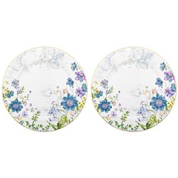 Набор тарелок 2 пр. 26,5*26,5*2 см "Juliette" NEW BONE CHINA