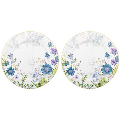 Набор тарелок 2 пр. 26,5*26,5*2 см "Juliette" NEW BONE CHINA